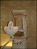 Barke im Horus-Tempel von Edfu