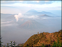 Blick auf den Mt. Bromo