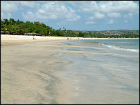 Strandabschnitt in Jimbaran