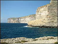 coastline at Xlendi