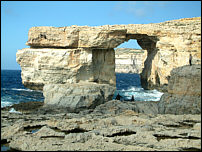 Gozo: Azure-Window - Als Grukarte versenden