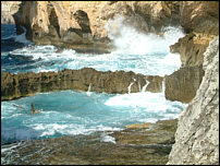  Gozo: Wasserpools - Als Grukarte versenden