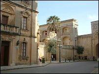 in the streets of Mdina