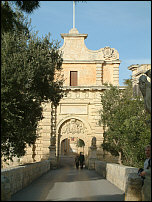 the Main Gate of Mdina