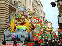 street carnival  in Valetta