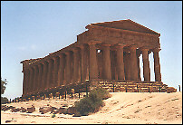 Agrigento, Concordia Tempel - Als Grukarte versenden