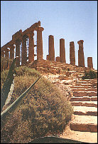 Agrigento, Hera Tempel - Als Grukarte versenden