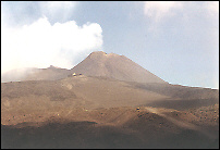 Volcano Etna - send as a greeting card