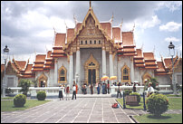Bangkok, Wat Benchamebophit - Als Grußkarte versenden