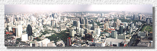 Panorama von Bangkok