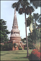 Ayutthaya, Wat Yai Chai Mongkol - Als Grußkarte versenden