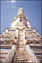 Bangkok, Wat Arun - Als Grußkarte versenden