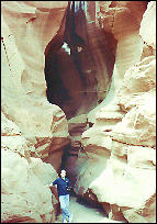 Eingang zum Antelope Canyon