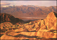 Death Valley, Zabriskie Point - Als Grukarte versenden 