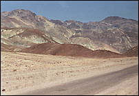 Landscape along the Artists Drive