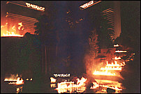 Las Vegas, Vulkan am Mirage - Als Grußkarte versenden