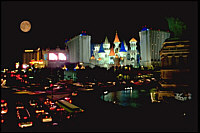 Excalibur Casino at Night