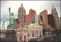 Las Vegas New York New York - Als Grußkarte versenden