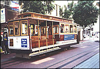 San Francisco, Cable Car - Als Grukarte versenden