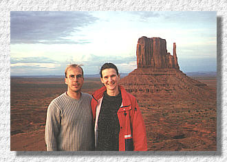 Us in Monument Valley