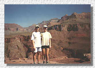 Wir im Grand Canyon