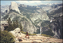 View at the Glacier Point