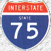 Interstate-Schild